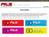 Frontpage screenshot for site: (http://prodaja.fils.hr)