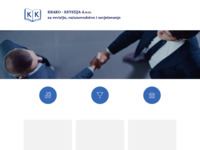 Frontpage screenshot for site: (http://www.krako-revizija.hr)
