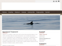 Frontpage screenshot for site: (http://www.apartmani-trojanovic-peljesac.hr)
