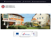 Frontpage screenshot for site: (http://www.dz-donjimiholjac.hr)
