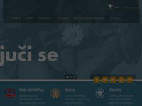 Frontpage screenshot for site: (http://www.udrugazora.hr)