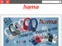 Frontpage screenshot for site: Hama (http://www.hama.hr/)