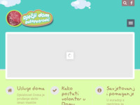 Frontpage screenshot for site: (http://djecjidompula.hr)