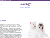 Frontpage screenshot for site: Mambo (http://www.mambo.hr)