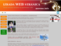 Frontpage screenshot for site: (http://www.apartmani-izrada-webstranica.com)