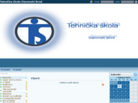Frontpage screenshot for site: (http://ss-tehnicka-slavonski-brod.skole.hr/)