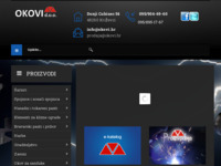 Frontpage screenshot for site: Dobro došli na stranice poduzeća Okovi d.o.o. (http://okovi.hr)