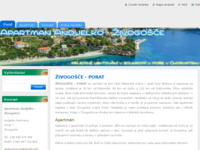 Frontpage screenshot for site: (http://apartman-zivogosce.webnode.cz/)