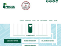 Frontpage screenshot for site: Proen - energetika nekretnina (http://www.proen.hr)
