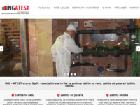 Frontpage screenshot for site: (http://www.ingatest.hr/)