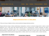 Frontpage screenshot for site: Borlina d.o.o. računovodstvene usluge (http://www.borlina.hr)