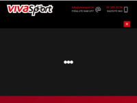 Frontpage screenshot for site: (http://www.vivasport.hr)