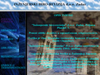 Frontpage screenshot for site: Inženjerski biro-revizija d.o.o. Zadar (http://www.inbire.hr/)