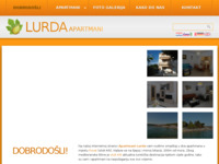 Frontpage screenshot for site: (http://www.apartments-lurda-punat.com)