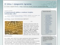 Frontpage screenshot for site: O Duhu i njegovim Moćima... (http://pustopoljina.wordpress.com/)