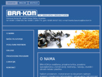 Frontpage screenshot for site: BRA-KOM - CNC obrada metala i izrada alata (http://bra-kom.hr)