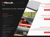 Frontpage screenshot for site: Revulk - Gumeno keramički proizvodi (http://revulk.com/)