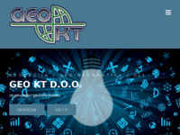 Frontpage screenshot for site: GEO KT d.o.o. (http://www.geokt.hr)