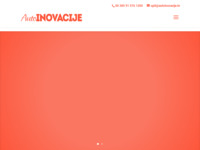 Frontpage screenshot for site: (http://www.autoinovacije.hr/)