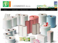Frontpage screenshot for site: I-commerce (http://www.i-commerce.hr)