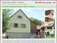 Slika naslovnice sjedišta: Kuća za odmor Vučetić (http://www.vucetic.eu)