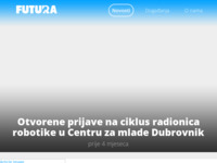 Frontpage screenshot for site: (http://www.ik-futura.hr)