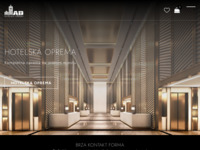 Frontpage screenshot for site: AD Hotelska Oprema (http://adhotelskaoprema.com)