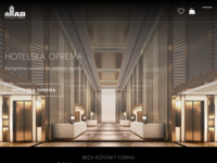 Frontpage screenshot for site: (http://adhotelskaoprema.com)