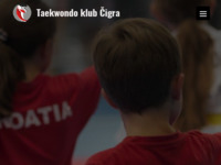 Slika naslovnice sjedišta: Taekwondo klub Čigra (http://www.taekwondo-cigra.hr)