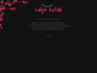 Frontpage screenshot for site: (http://www.lidijinkutak.com)