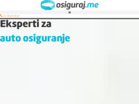 Frontpage screenshot for site: (http://velebit-osiguranje.hr)