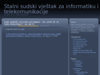 Frontpage screenshot for site: (http://www.vjestak-informatika.com)