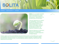 Frontpage screenshot for site: (http://www.solita.hr)