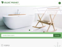 Frontpage screenshot for site: (http://www.veldic-promet.hr)