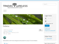 Frontpage screenshot for site: Udruga korisnika bežičnih sustava Trnovec Wireless (http://trnovec-wireless.hr)