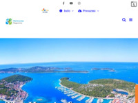 Frontpage screenshot for site: Turistička zajednica Općine Rogoznica (http://www.tz-rogoznica.hr/)