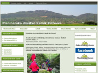 Slika naslovnice sjedišta: Planinarsko društvo Kalnik Križevci (http://www.pdkalnik.hr)