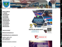 Frontpage screenshot for site: (http://tkdkapelscak.combatsport.hr)