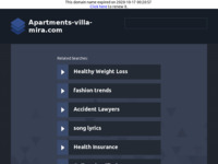 Frontpage screenshot for site: Apartmani Villa Mira (http://www.apartments-villa-mira.com)