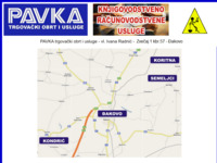 Frontpage screenshot for site: Pavka - trgovački obrt i usluge (http://www.pavka.hr)