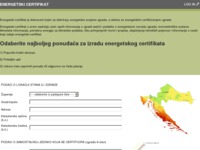Frontpage screenshot for site: Energetsko certificiranje (http://energetsko-certificiranje.hr)