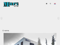 Frontpage screenshot for site: Mari d.o.o. (http://www.mari.hr)