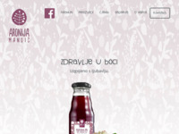 Frontpage screenshot for site: (http://www.aronija-mandic.hr)