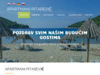 Frontpage screenshot for site: (http://www.apartments-ivo-mljet.hr)