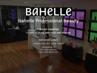 Frontpage screenshot for site: (http://www.bahelle.hr)
