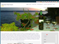 Frontpage screenshot for site: Beach House Ivana Pisak - Pisak, Rivijera Omiš (http://www.apartmani-anka-pisak.hr/)
