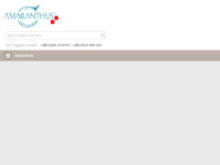 Frontpage screenshot for site: (http://www.amaranthus.hr)