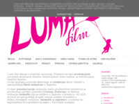 Frontpage screenshot for site: (http://www.lumafilm.hr)