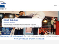 Frontpage screenshot for site: (http://www.kaido.eu/)