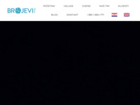 Frontpage screenshot for site: Računovodstvene i knjigovodstvene usluge Brojevi d.o.o. (http://www.brojevi.hr)